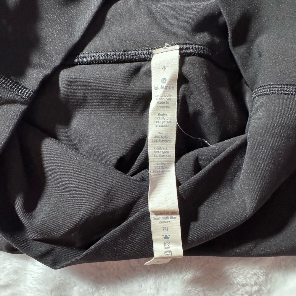 Lululemon Athletica Black Leggings - Picture 4 of 4